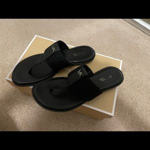Size 6.5 Black Michael Kors Sandals